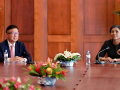 Togo-China: Sandra Johnson and Wu Peng  assess the state of the cooperation between their respective countries