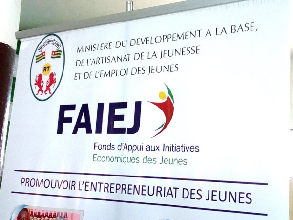 Togo : FAIEJ spent CFA500 million last year on 300 projects steered by the youth