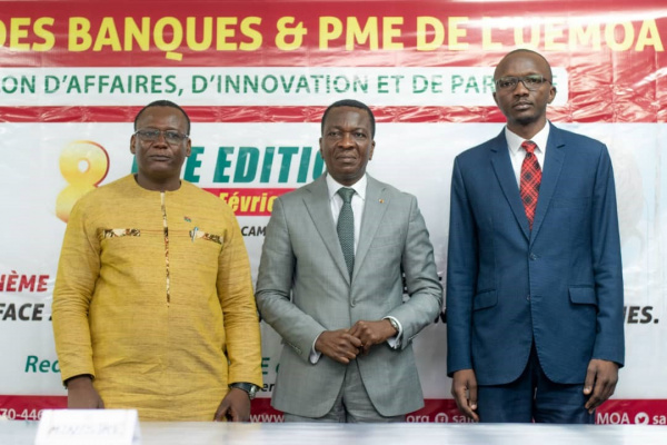 Coup d’envoi à Lomé du 8ème Salon des Banques et PME de l’Uemoa