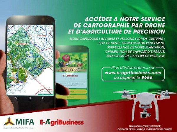 Togo : E-agribusiness veut déployer 125 drones agricoles pour moderniser l’agriculture togolaise, des candidatures recherchées