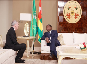 Togo-Allemagne : Faure Gnassingb&eacute; passe en revue la coop&eacute;ration avec le nouvel ambassadeur Claudius Fischbach