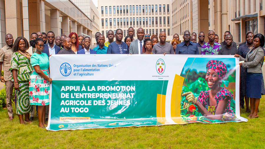 Un projet de la FAO pour renforcer l’entrepreneuriat agricole au Togo