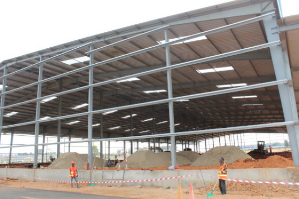 PIA: Construction of soybean processing factory is going well