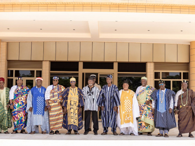 togo-une-des-premieres-activites-officielles-du-president-de-la-republique-savi-de-tove