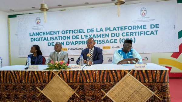 Togo : l’inscription à l’examen du Certificat de fin d’apprentissage est digitalisée