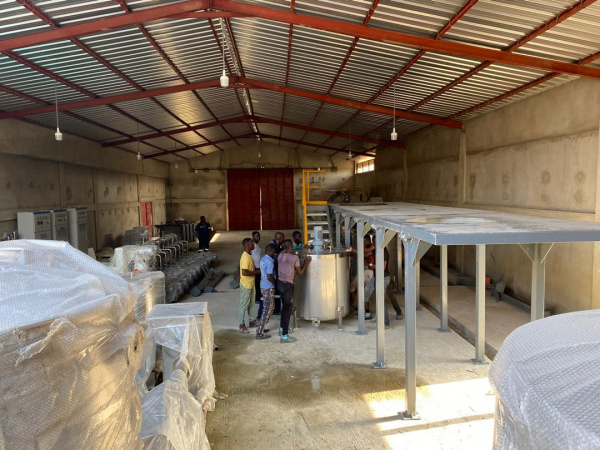 PAEIJ-SP : une usine de transformation du manioc en cours d&#039;installation