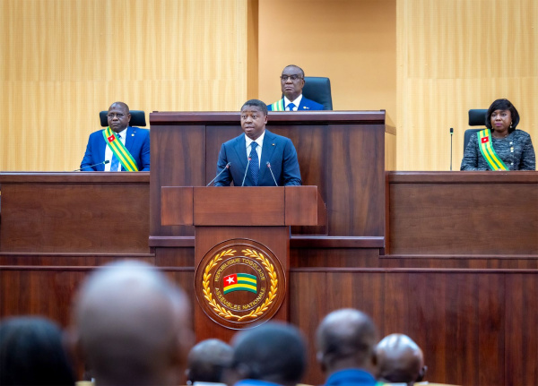 Discours de Politique de Faure Gnassingbé devant le Congrès : cinq axes pour une Ve République tournée vers l’action