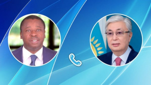 Togo-Kazakhstan: Faure Gnassingb&eacute; et Kassym-Jomart Tokayev discutent renforcement de la coop&eacute;ration bilat&eacute;rale