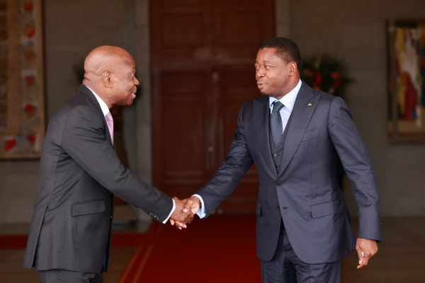 ILO’s new boss reveals his priorities to Togo’s President during an audience in Lomé