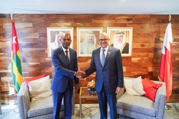 Le Togo étend ses relations diplomatiques au Royaume du Bahreïn