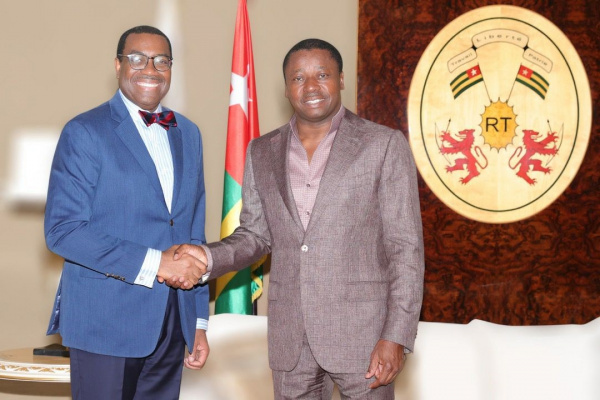 Togo: AfDB chief and President Gnassingbé review the Bank’s actions in 2022