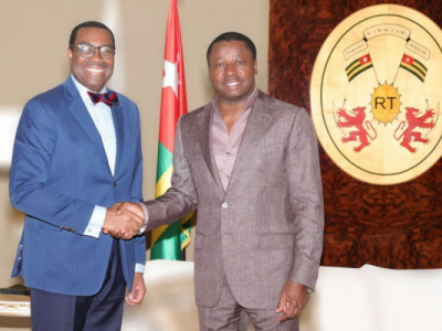 togo-afdb-chief-and-president-gnassingbe-review-the-bank-s-actions-in-2022