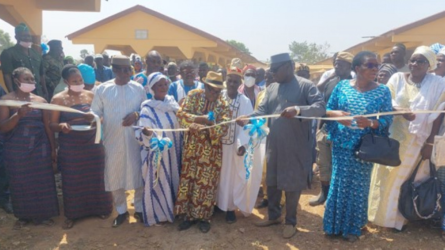 Décentralisation : la commune Tchamba 2 met en service son marché moderne