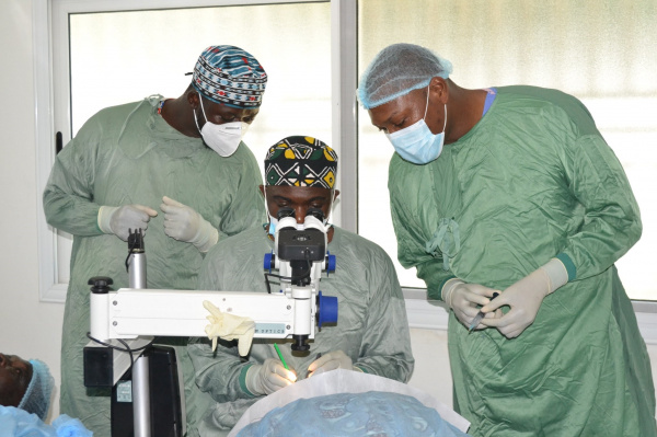 Opération “Zéro Cataracte” au Togo : plus de 11 000 interventions chirurgicales déjà réalisées