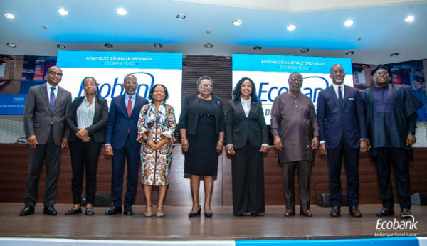Ecobank Togo annonce un bénéfice net en hausse de 47 % en 2024