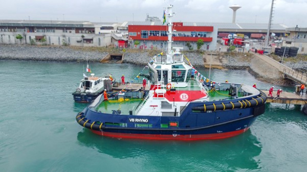 Le Port Autonome de Lomé renforce sa flotte avec l’arrivée d’un 4è remorqueur