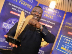Gustav Bakoundah, a Togolese, receives World Quality Commitment award
