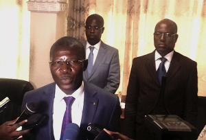 Ninsao Gnonfam, Minister of Infrastructures and Transport