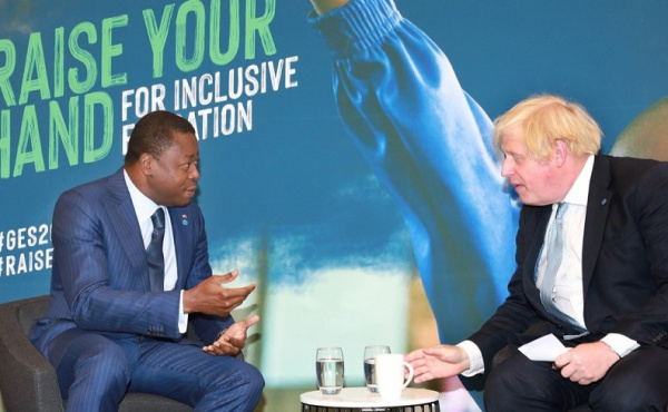 Boris Johnson congratulates Togo for efforts made to improve business climate, among others