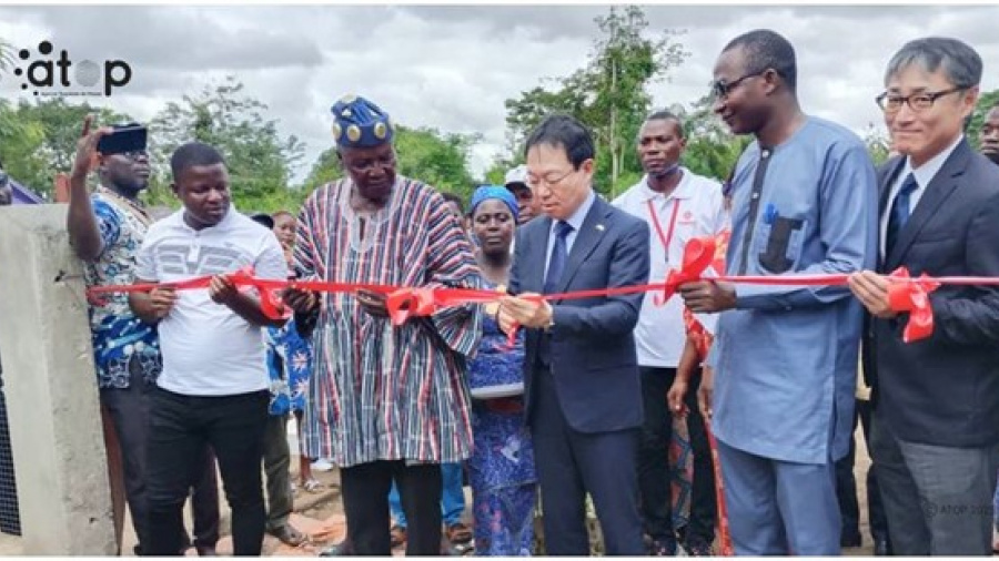 Togo : une station de traitement d’eau pour 3000 habitants dans la commune Zio 4