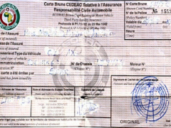In Togo, the ECOWAS Brown Card for insurance is now compulsory