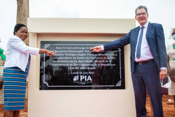 PM Tomegah-Dogbe lays first stone for industrial profession academy