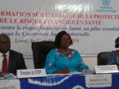In Lomé, WHO trains experts from five African nations on ways to better assess risks related to spending on health services