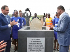 President Gnassingbé kicks off the development of a major poultry project in Avetonou, 100 km from Lomé