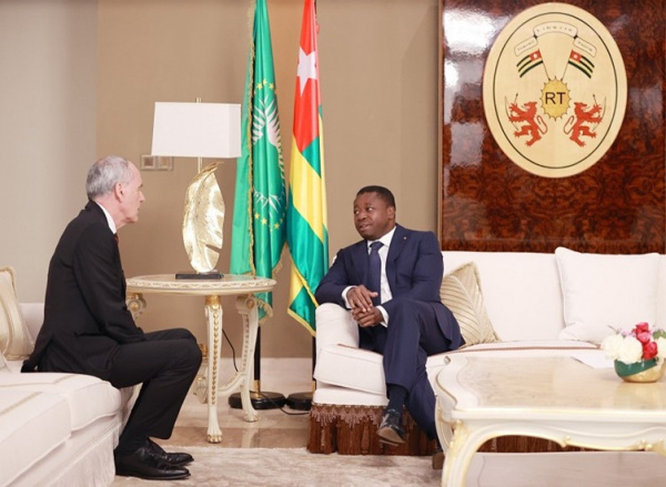 Togo-Germany: President Gnassingbé Meets New German Ambassador