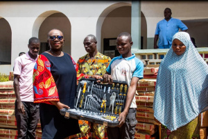 R&eacute;gion des Savanes : des kits de travail et une subvention Novissi pour 160 jeunes artisans vuln&eacute;rables