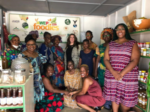 L'Ambassadrice am&eacute;ricaine, Elisabeth Fitzsimmons en soutien aux femmes entrepreneures du r&eacute;seau AWEP