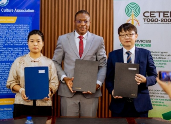 Togo : le CETEF s’allie à deux acteurs chinois de la communication