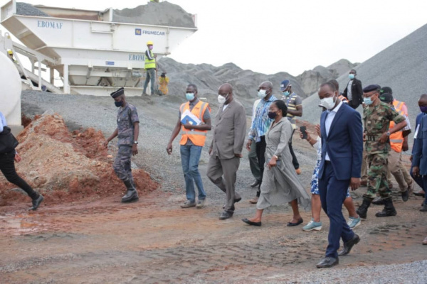 Voie Lomé-Kpalimé : cinq mois après, les travaux réalisés à 15%