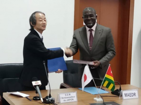 Kennedy Round: Japan gives Togo almost CFA2 billion worth of rice