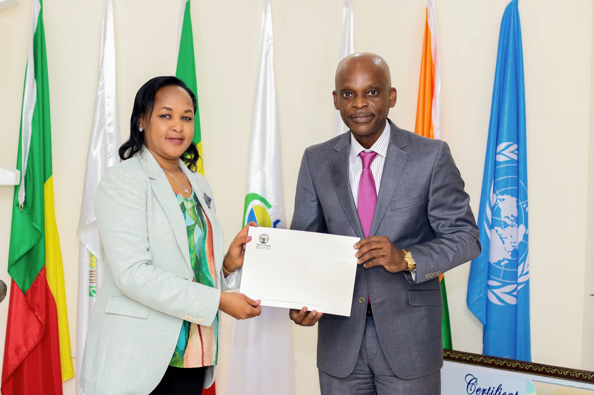 Diplomatie : le Rwanda a un nouveau représentant au Togo