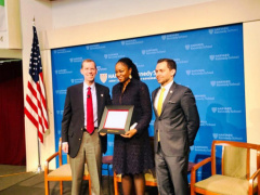 Cina Lawson, first female African political figure to receive the Harvard  Kennedy School Award