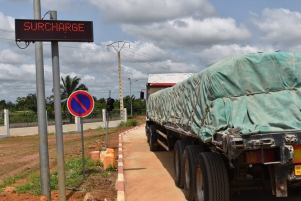 Surcharge routière : au Togo, mise en service d’un deuxième poste de pesage !