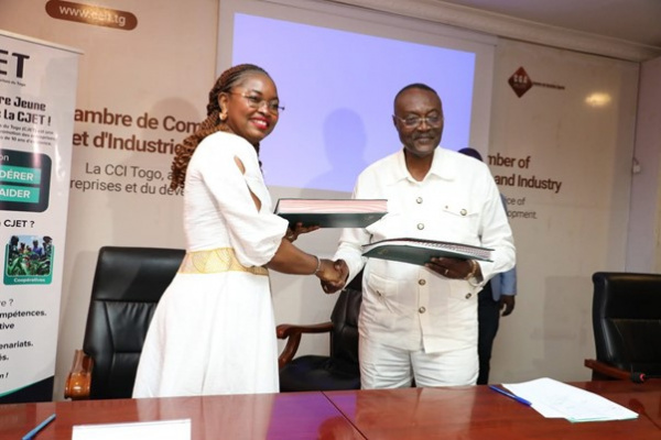 Les jeunes entreprises entrent en partenariat avec la CCI-Togo