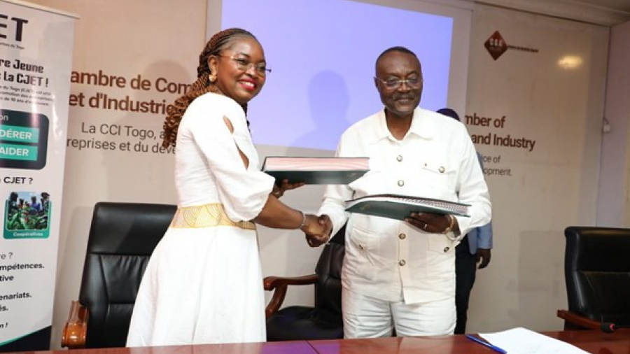Les jeunes entreprises entrent en partenariat avec la CCI-Togo