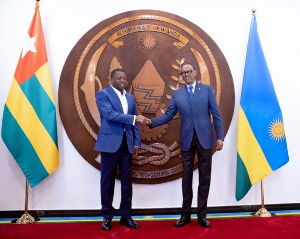 Coop&eacute;ration Togo-Rwanda : Paul Kagame en visite &agrave; Lom&eacute; ce lundi