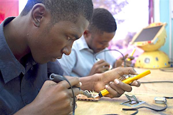 Users of French search engine financed a FabLab in Northern Togo
