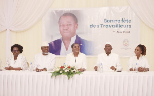 Togo: Minister Sandra Johnson and presidential staff renew commitment to national development on Labor Day