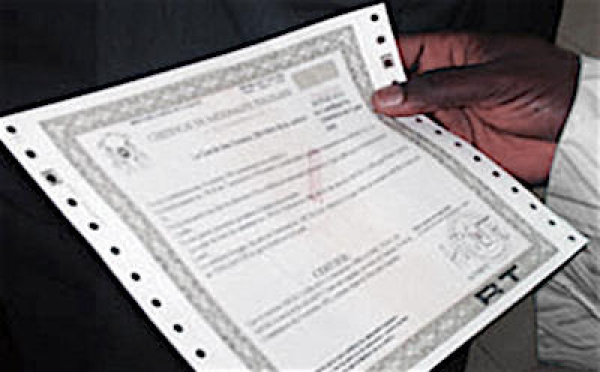 Administration rapide : 2500 certificats de nationalité et 1500 jugements supplétifs seront délivrés du 15 octobre au 03 novembre