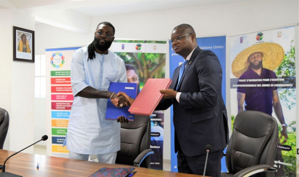 Togo: Emmanuel Adebayor’s Foundation and UNDP team up to support over 1,000 agropreneurs