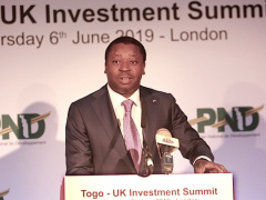 Faure Gnassingbé says Togo will try to raise €500M in international capital markets