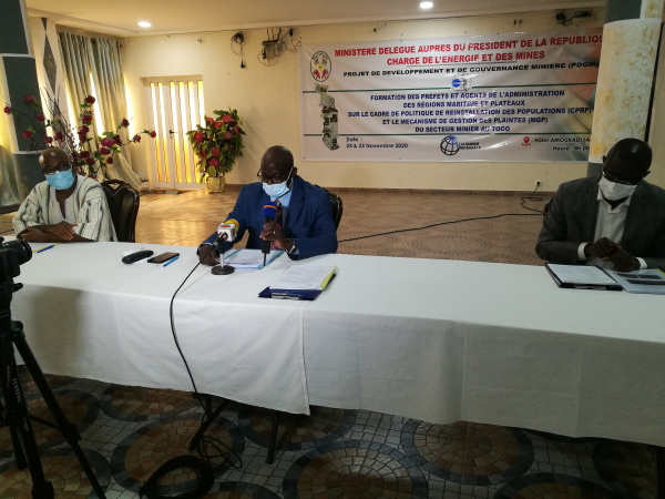 Togo : préfets et agents publics se forment à la gestion des conflits miniers