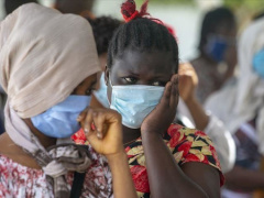 Which areas are the most affected by the covid-19 in Lomé?