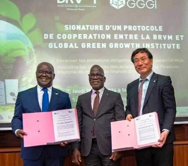 brvm-and-gggi-partner-to-boost-green-finance-in-uemoa-countries