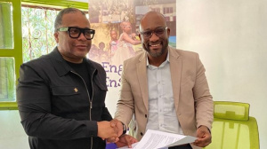 Recyclage : Moi Jeu Tri d'Edem d'Almeida signe une convention avec la Fondation NSIA