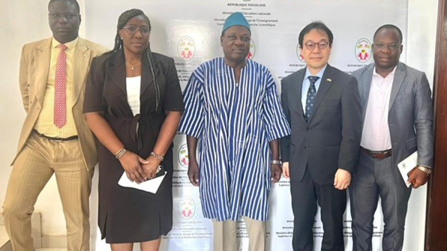 Coop&eacute;ration universitaire : le Japon veut accro&icirc;tre l&rsquo;accueil d&rsquo;&eacute;tudiants et chercheurs togolais